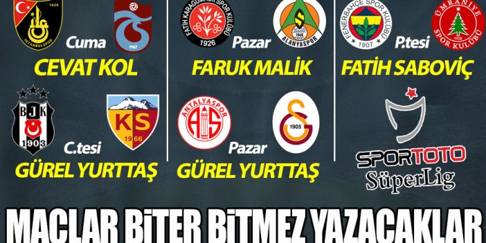 Yeni sezonda Süper Lig heyecanı Yeniçağ'da yaşanacak! Maçlar biter bitmez yazacaklar