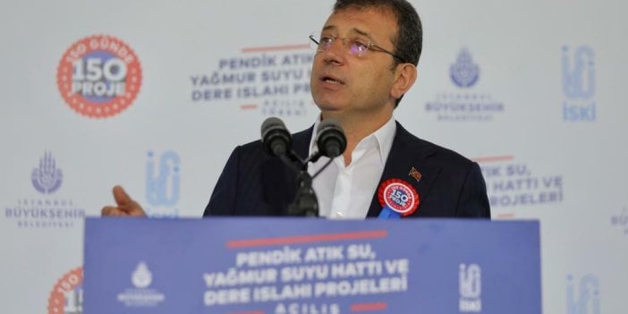 İmamoğlu'ndan 'Melen Barajı' açıklaması: Yazık bu ülkenin kaynağına, zamanına, emeğine