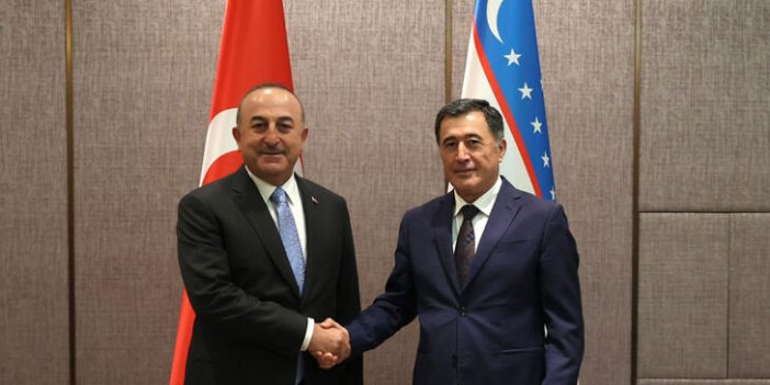 Bakan Çavuşoğlu, Özbekistan Dışişleri Bakanı Norov ile görüştü