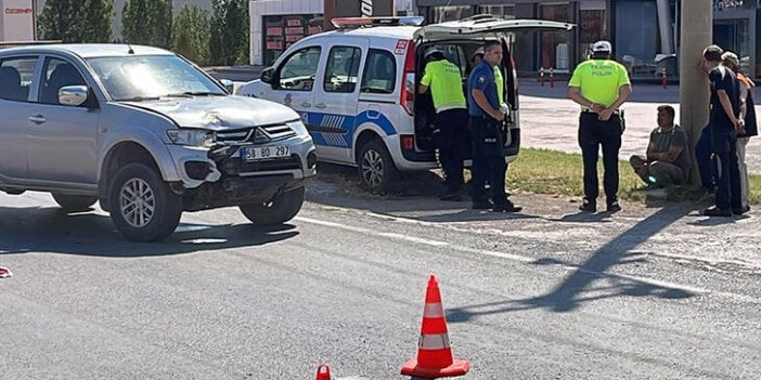 Kamyonetin çarptığı temizlik işçisi öldü