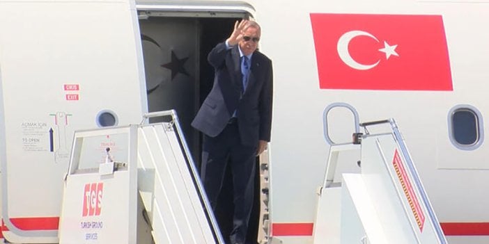 Cumhurbaşkanı Erdoğan Rusya'ya gitti