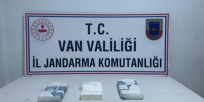 Van’da 3 kilo uyuşturucu ele geçirildi