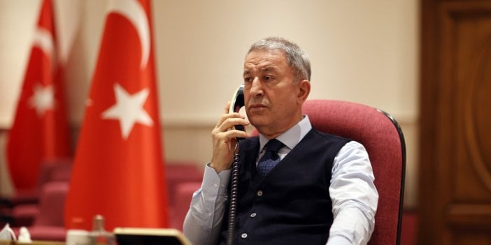 Hulusi Akar, Ukrayna savunma ve altyapı bakanları ile görüştü