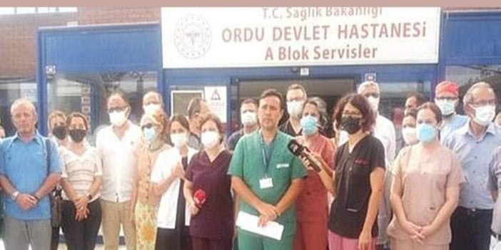 Ordu’da doktorlar iş bıraktı