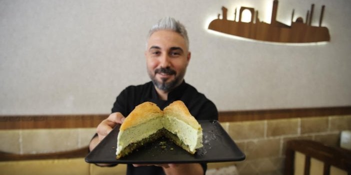 Öyle bir şeyden baklava yaptı ki talep patlaması yaşıyor