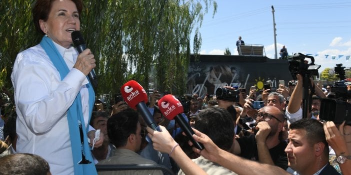 İYİ Parti Genel Başkanı Meral Akşener: 24 milyar lira Erdoğan'ın aile dostunun cebine kondu