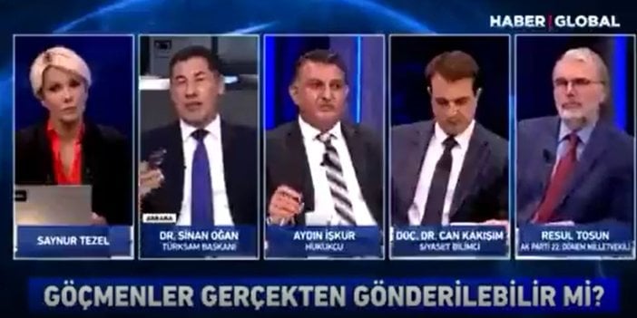 Sinan Oğan'ın Suriyeliler hastanelerde ücretsiz tedavi oluyor iddiasına AKP'li Tosun hayır Sağlık Bakanlığı ödüyor diyerek yanıt vermişti