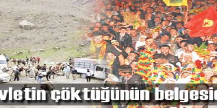 Devletin  çöktüğünün belgesidir