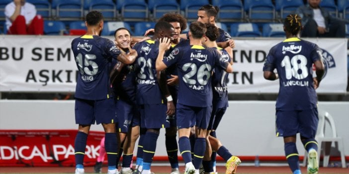 Fenerbahçe Kasımpaşa karşısında gol oldu yağdı: 6-0