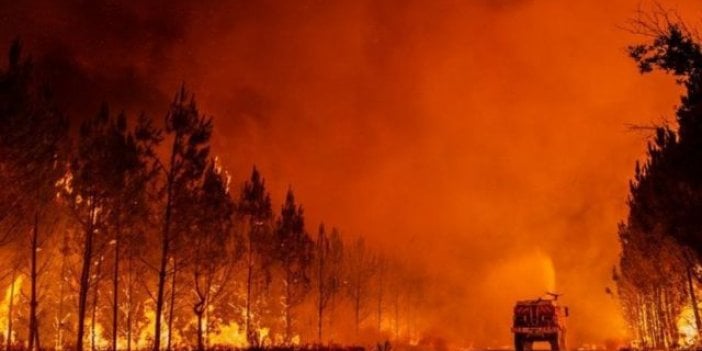 Fransa’da çıkan yangınlarla ilgili 25 kişi gözaltına alındı