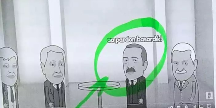 Erdoğan'ı böyle çizdi... Cumhurbaşkanına hakaretten soruşturma başlatıldı!