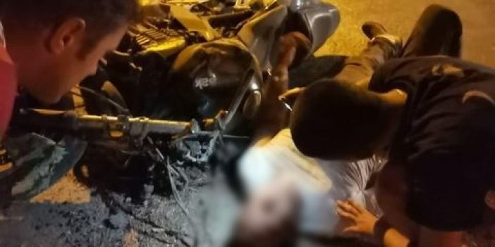 Manisa'da iki motosiklet çarpıştı: 1 ölü, 2 ağır yaralı
