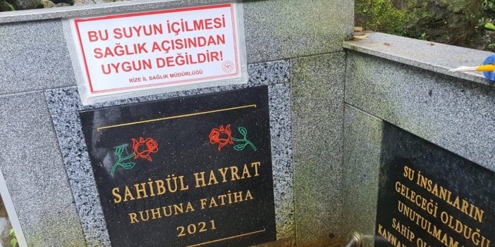 Rize'de yıllardır şifalı diye içiyorlardı zehir çıktı