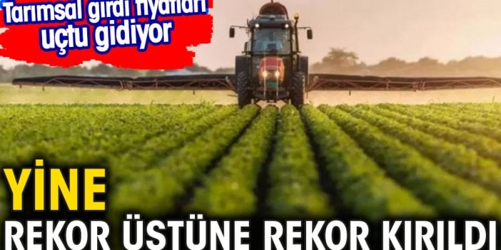 Yine rekor üstüne rekor kırıldı. Tarımsal enflasyondaki artış seriye bağlandı