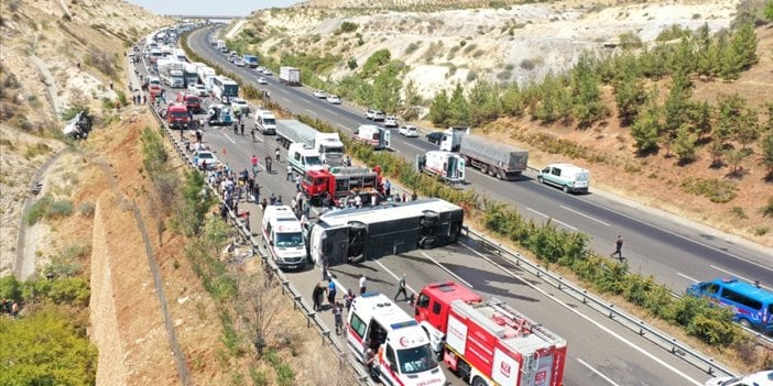 Gaziantep'teki kazada ölenlerin sayısı 16'ya yükseldi