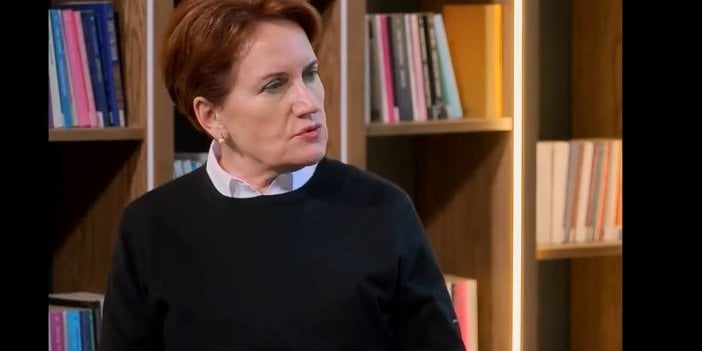 Meral Akşener gencin bu sözlerini duyunca derin bir of çekti