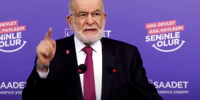 Karamollaoğlu Soylu'ya ateş püskürdü. Yalan söyleyen şerefsizdir dedi. Onu hiç böyle görmediniz