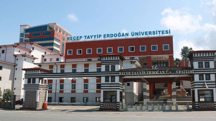 Recep Tayyip Erdoğan Üniversitesi personel alacak