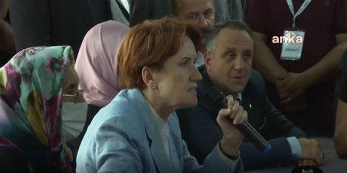 Meral Akşener: Atatürk’ün anasına söven şerefsiz sarayda ağırlandı