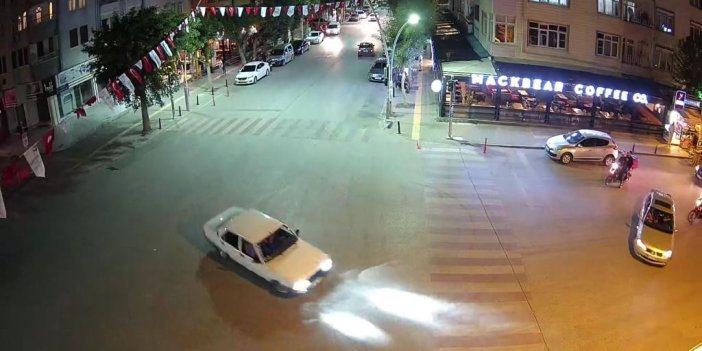 Cadde ortasında drift yapıp tehlike saçtı, ceza kesildi