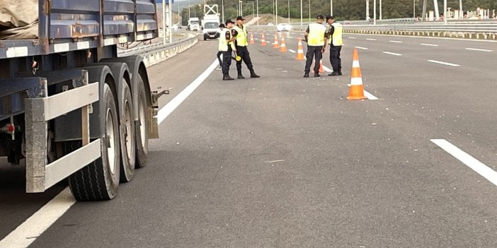 Kuzey Marmara Otoyolu’nda tır ile ticari araç çarpıştı: 7 yaralı  