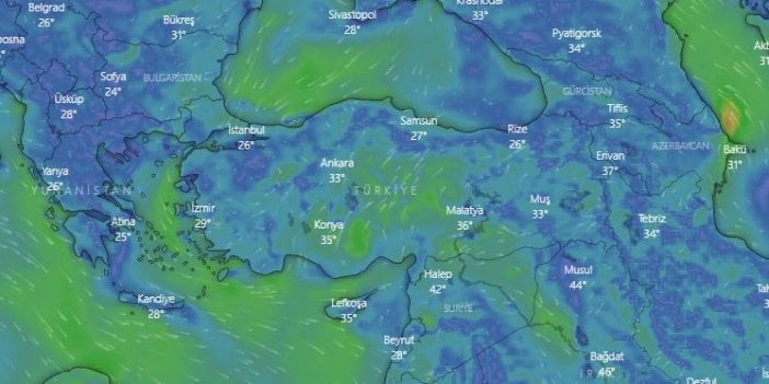 Kavurucu sıcaklara kanmayın çok kuvvetli geliyor