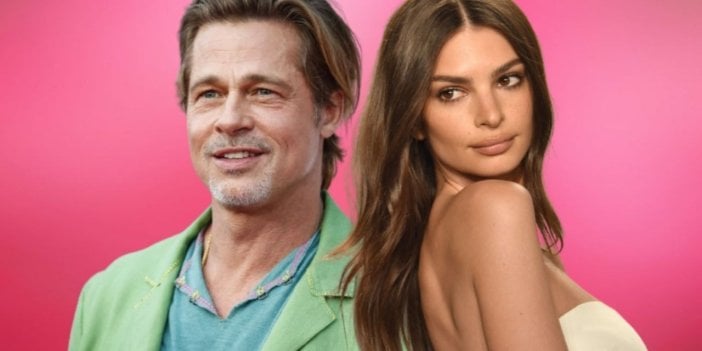 Emily Ratajkowski ve Brad Pitt arasında aşk iddiası. Hollywood merakla bu ilişkiyi bekliyor