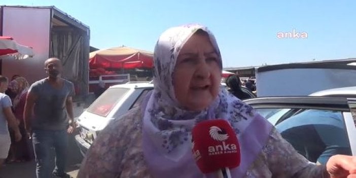 Osmaniyeli Sebiha Teyze isyan etti: Yiyeceğimiz bir biber yemeğimizi bomboz mu yiyelim