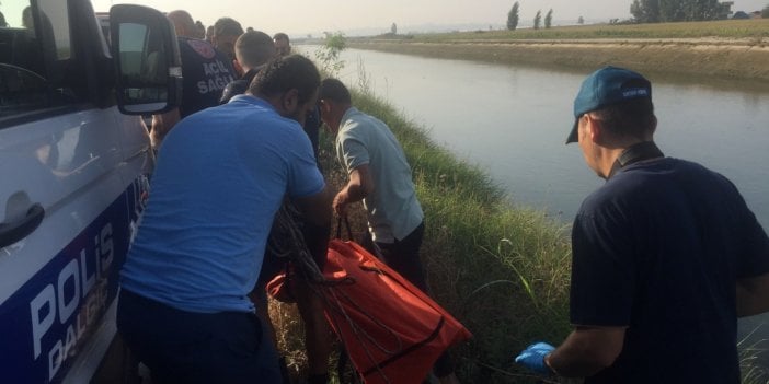 Sulama kanalında kaybolan gencin cesedi bulundu