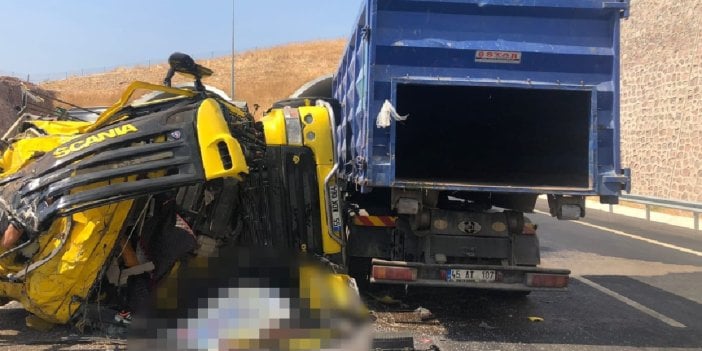 İzmir'de lastiği patlayan tır dehşet saçtı: 1 ölü, 5 yaralı