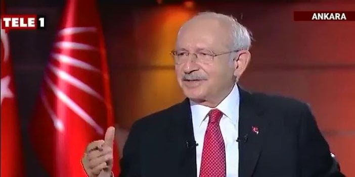 Kemal Kılıçdaroğlu Tele1'de konuştu: KHK'lılar ve Barış Akademisyenleri göreve dönecek