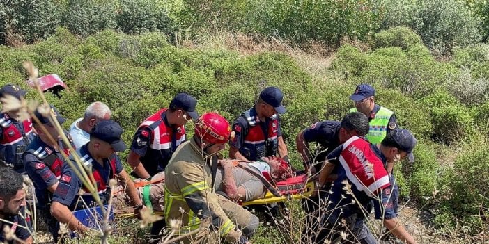 Bursa’da tır şarampole yuvarlandı: 1 yaralı