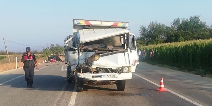 Tarım işçilerini taşıyan traktör kaza yaptı: 1 ölü, 13 yaralı