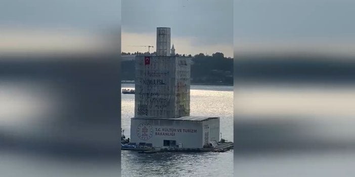 Kız Kulesi'nin kulesini çaldılar mı? Kule bölümünün yerinde olmadığını arkasından geçen vapur ortaya çıkardı. Sünger Bob beklerken yoksa kuleyi mi çaldılar