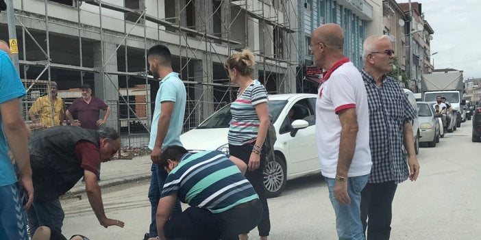 Otomobil ile bisiklet çarpıştı: 1 yaralı