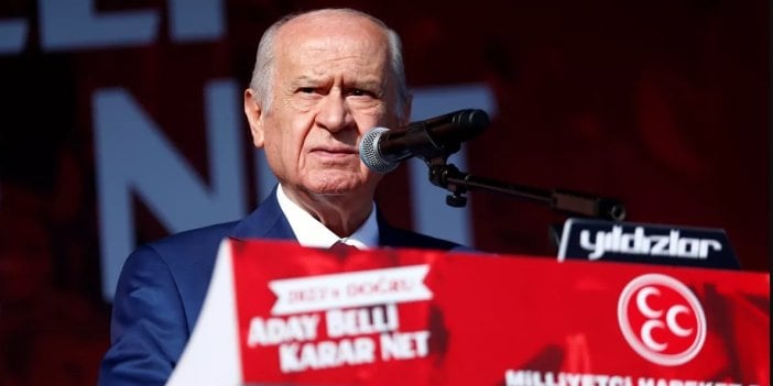 Devlet Bahçeli sahaya indi Erdoğan için oy istedi. MHP'nin asıl hedefini açıkladı