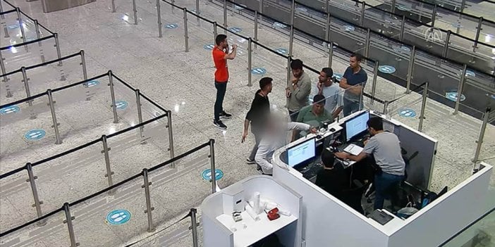 20 yıl hapis cezası bulunan hükümlü İstanbul Havalimanı'nda sahte kimlikle yakalandı