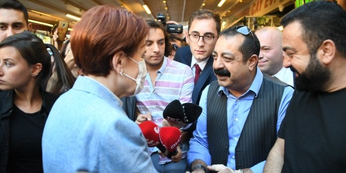 Esnaf Fatih’te Akşener’e dert yandı. Değişim istiyoruz!