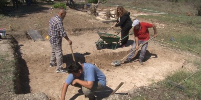 Edirne'deki kazılarda ortaya çıktı. Yetkililer kimseyi yaklaştırmıyor