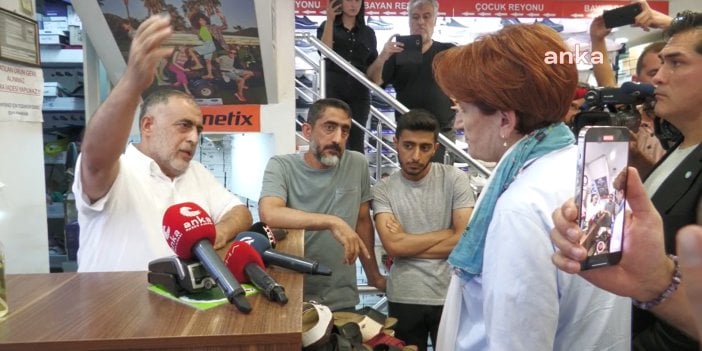 Esnaf AKP'li belediyeyi Akşener'e şikayet etti: Zulmediyor, üzerimize geliyor...