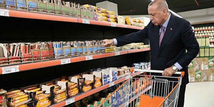 Tarım Kredi Marketleri'ne zam geldi fiyatlar zincir marketleri solladı. Erdoğan indirim yapıyoruz demişti 