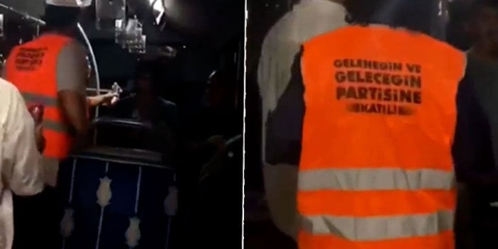 AKP Gençlik Kolları kaza yapan metrobüslere gidip halkı böyle provoke etti