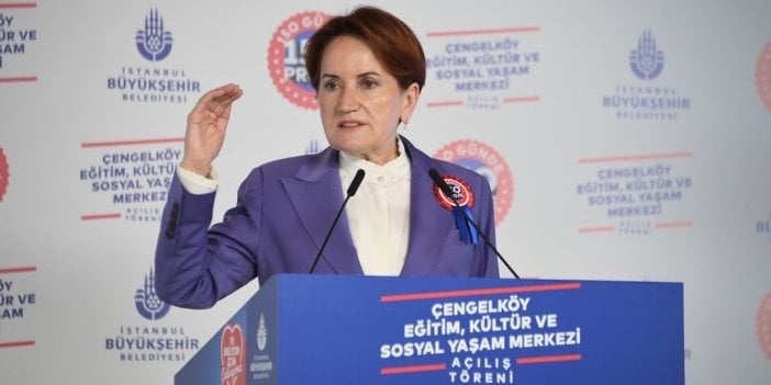 Meral Akşener: Bir yanda 5-10 maaşlı danışmanlar bir yanda çocuğuna okul çantası almayan babalar