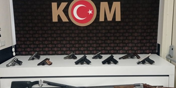 Afyonkarahisar’da silah kaçakçılarına yönelik operasyon: 2 gözaltı