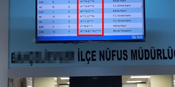 Listelerin Suriyeli dolmasına tepkilerin ardından Nüfus müdürlüklerinden tabelalara kodlama ayarı