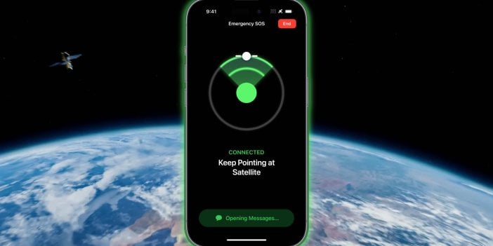 iPhone 14 cihazındaki acil durum uydu bağlantısı nasıl kullanılır