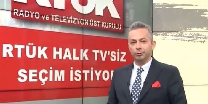 İrfan Değirmenci'den Halktv'ye verilen cezanın ardından canlı yayında çok konuşulacak protesto