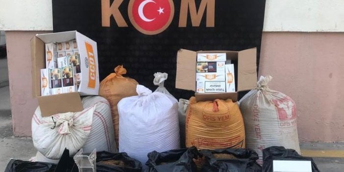 Hatay'da 19 bin adet kaçak makaron ele geçirildi