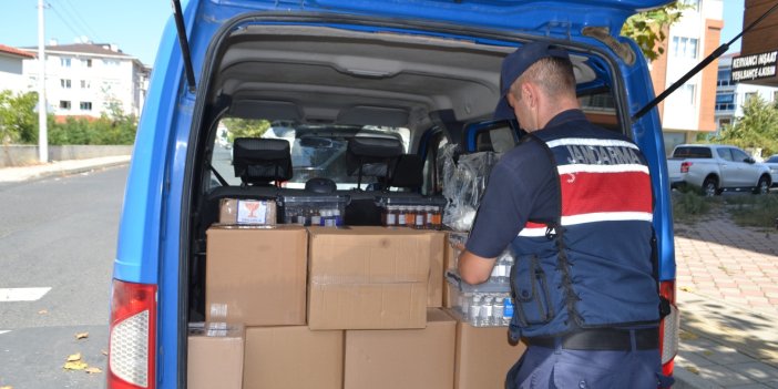 Tekirdağ’da 250 litre kaçak alkol ele geçirildi