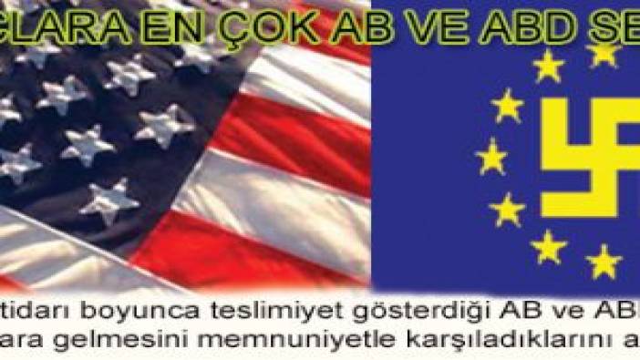 AMERİKA VE AB  SEVİNÇTEN